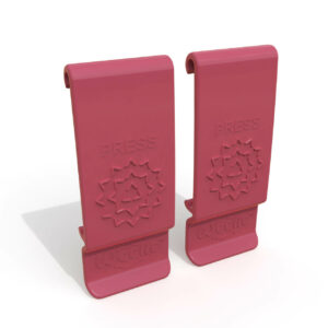 Lid Clips Dark Red