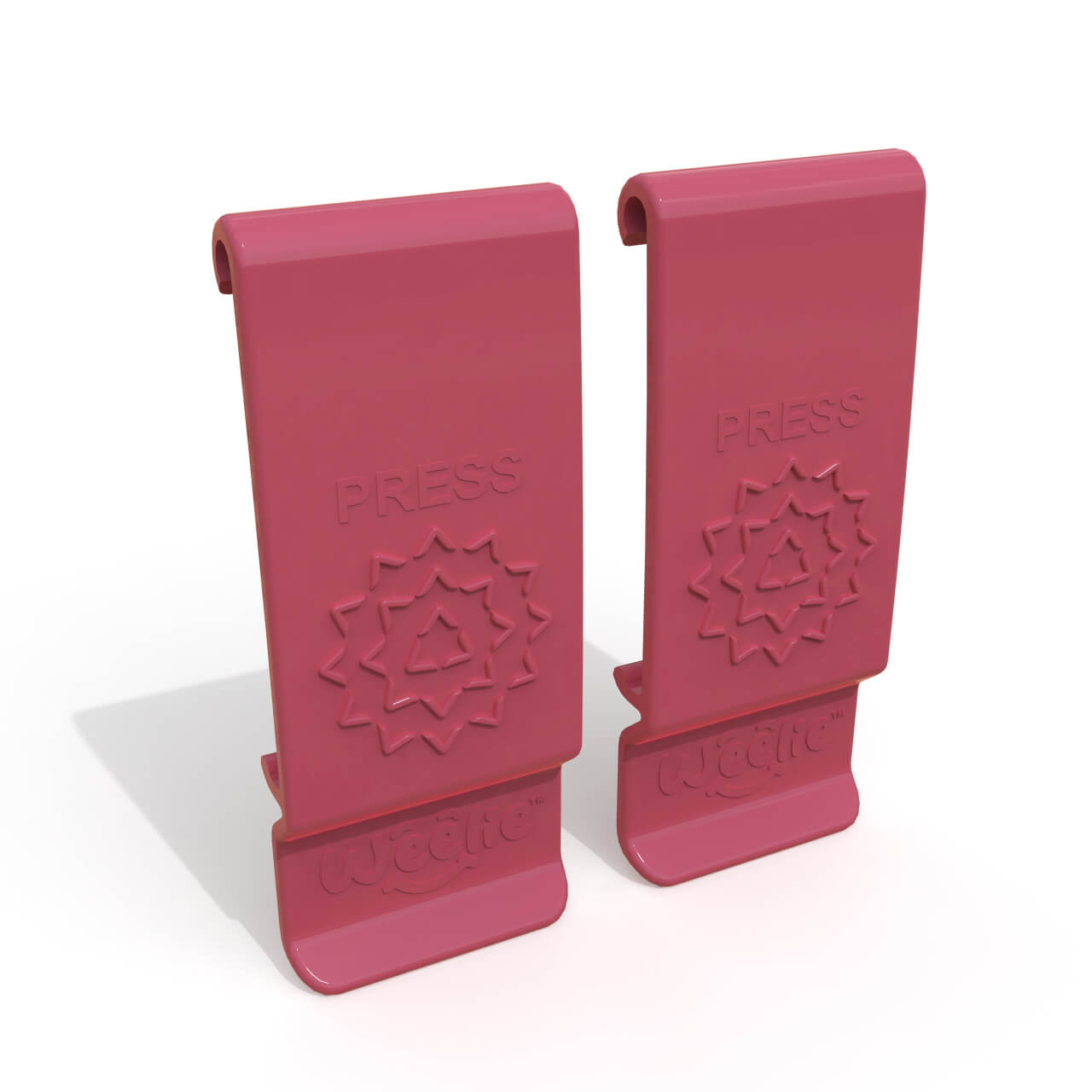 Lid Clips Dark Red